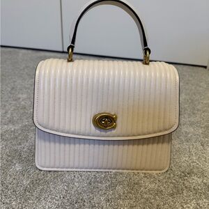 Coach Parker Quilted Top Handle bag